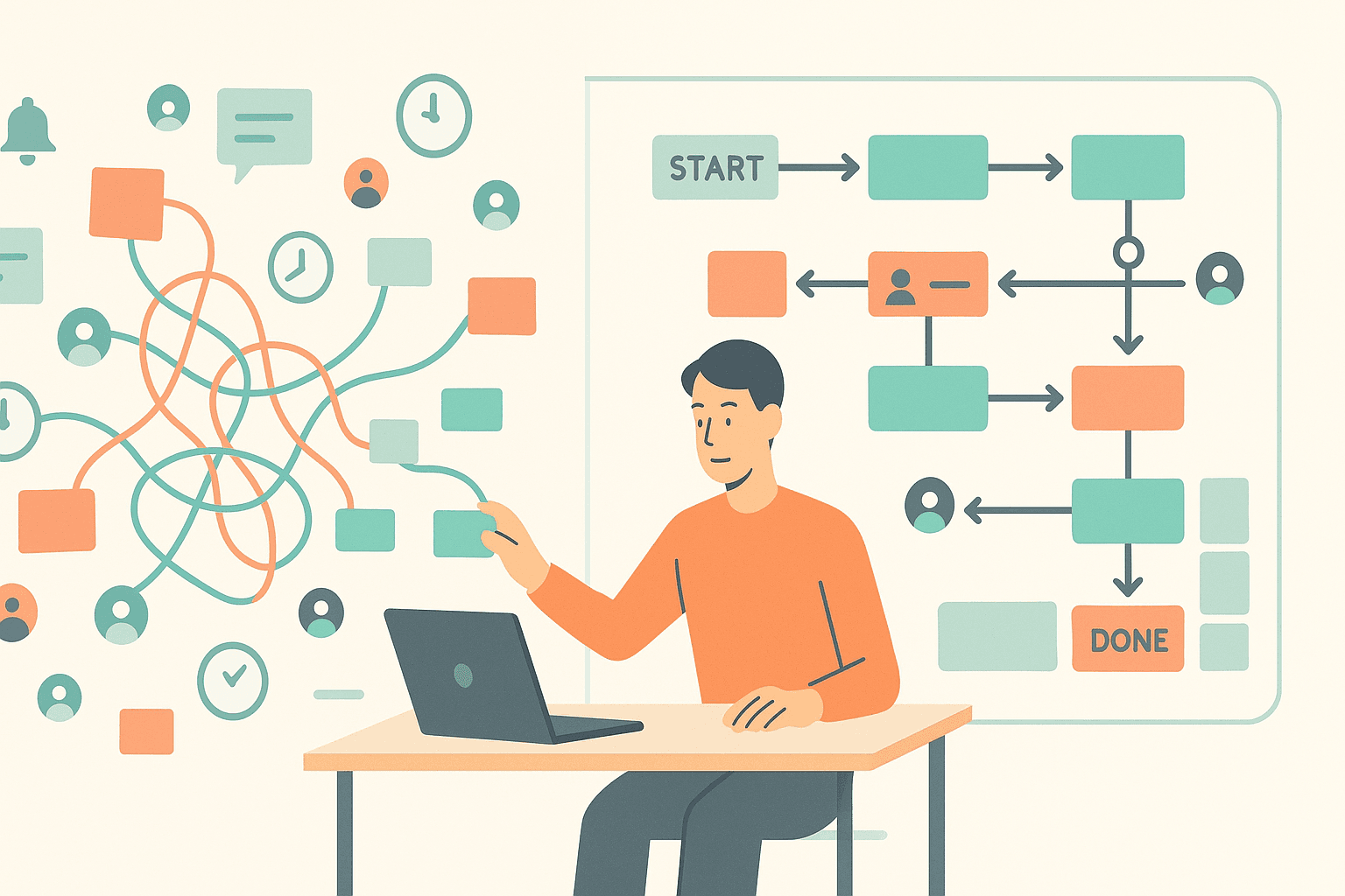 Organizational skills - how to build systems instead of living in chaos