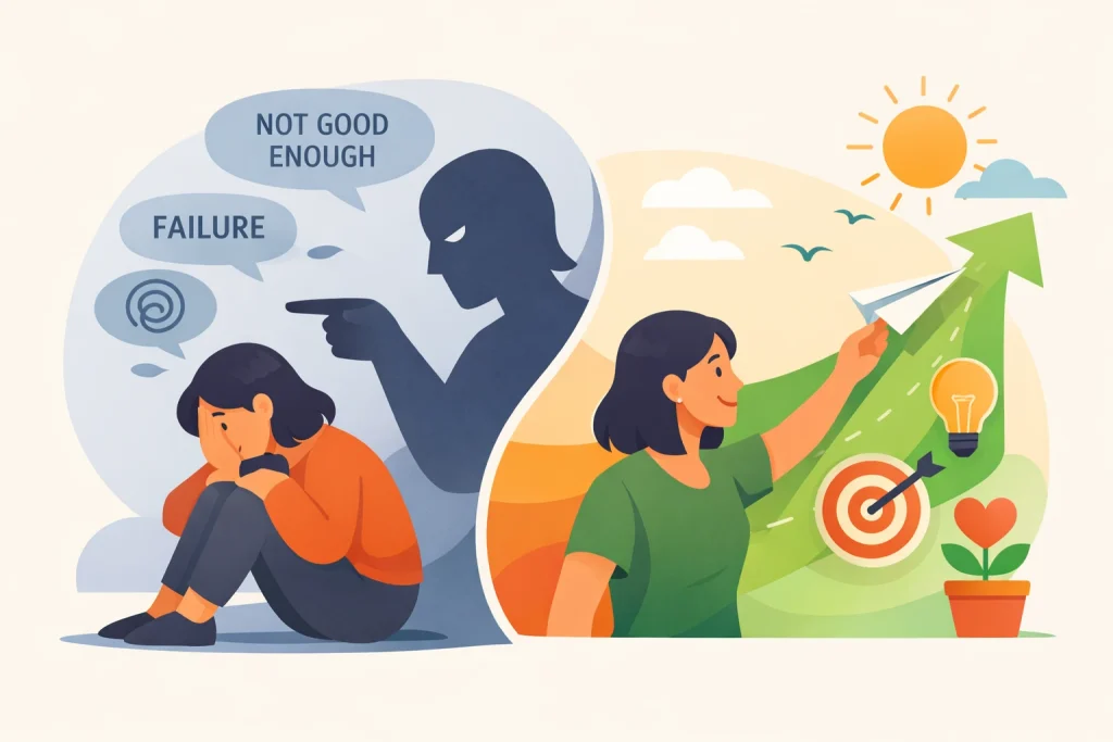 Inner Critic - Stop Self-Attack and Take Back Control Today