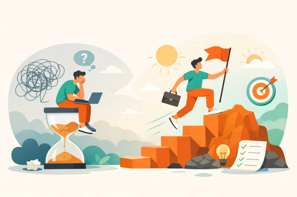 Determination: Build It, Beat Hesitation, Keep Going